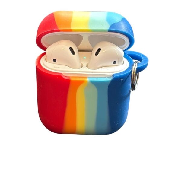 Apple AirPods 2 w/ charging case & carrying case